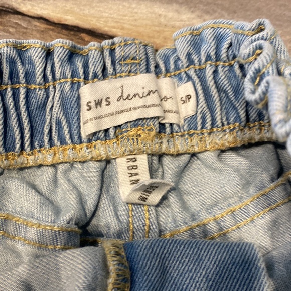 SWS DENIM URBAN FUTURE JEAN SHORTS - Picture 2 of 7